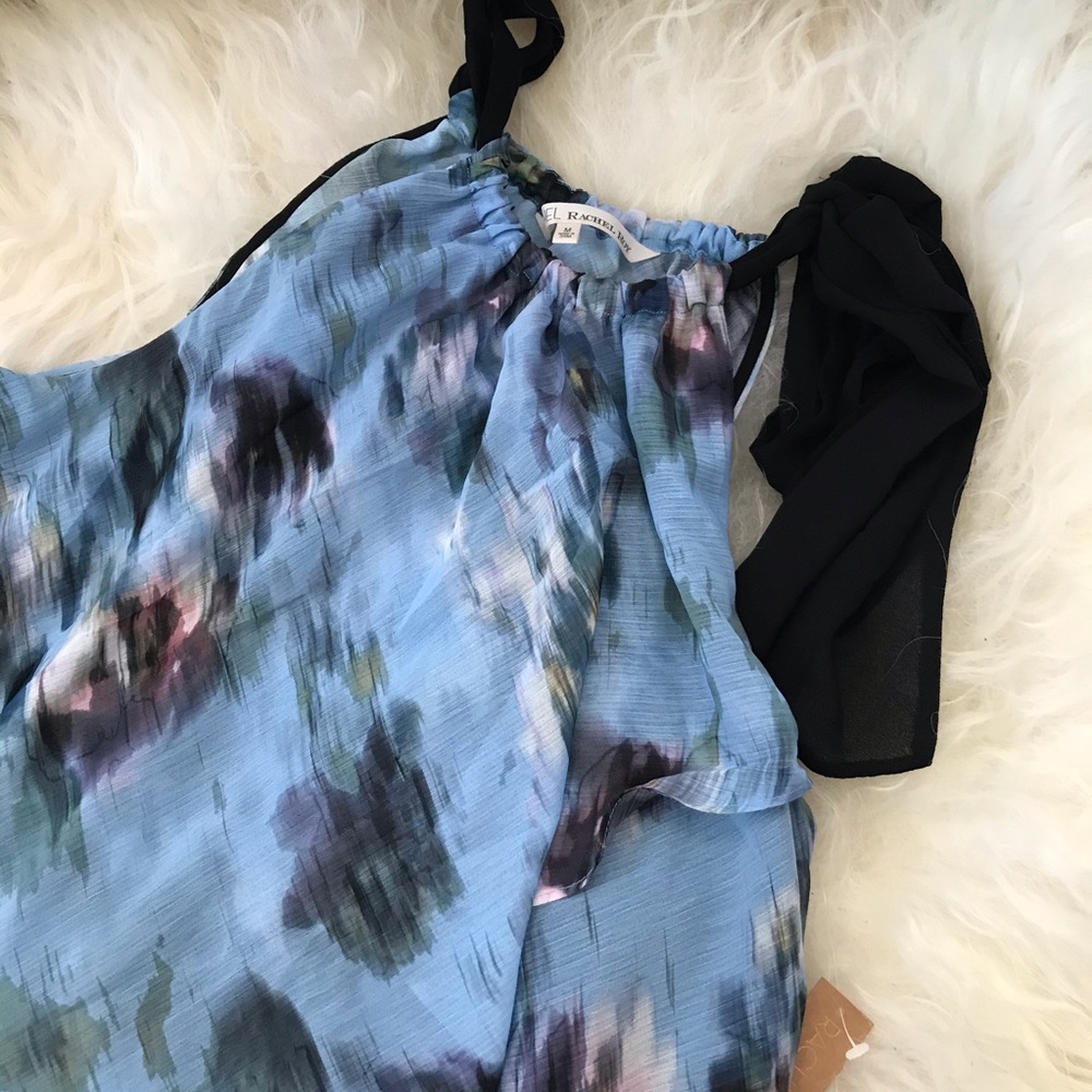 RACHEL RACHEL ROY Chiffon Halter Midi Dress - Picture 4 of 6